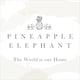 image 4 of Pineapple Elephant Zanzibar Woven Stripe Voile Curtain Panel | Grey