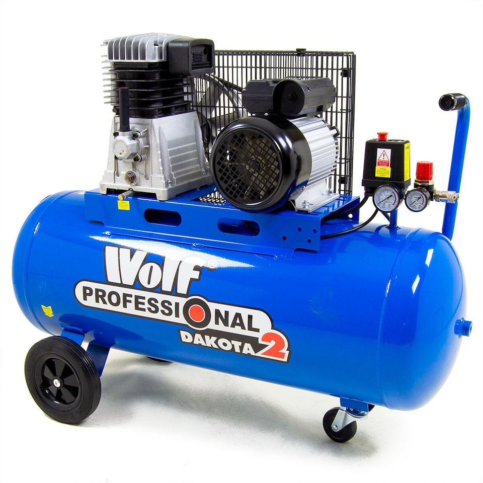 image 1 of Air Compressor Wolf Professional Dakota 2 Industrial 100L, 14.1 CFM, 3HP