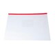 image 5 of Pack of 12 A3 Red Zip Zippy Bags