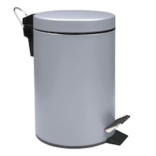 Upgrade your home with this brand new stainless steel pedal bin, designed to complement any modern kitchen, bathroom, or office. Grey