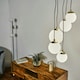 image 3 of ValueLights Beauworth Brushed Gold Pendant Light and G9 Capsule LED 3W Warm White 3000K Bulb