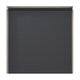 image 1 of 90cm Black Plain Straight Edge Daylight Roller Blind | Black | Black