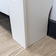image 5 of JSH Radiator Cover White Horizontal Slat Wood MDF - Medium - 112cm (W) x 81.5cm (H) x 19cm (D) | White