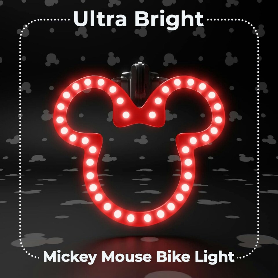 image 1 of Disney Mickey Mouse Glow N Go Bike Light