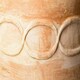 image 3 of Primrose Terracotta Tall Vase Planter 100cm Cream