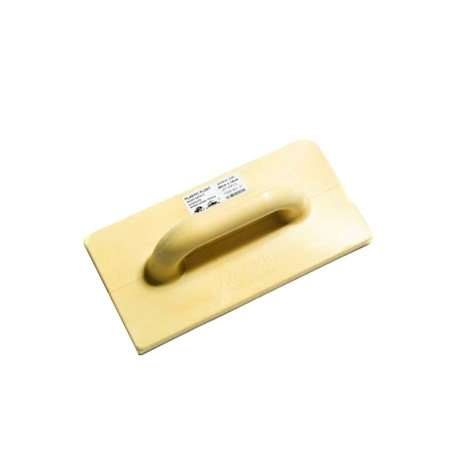 Surfacemaster Plastic Float - Cream - 320mm x 180mm