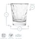 image 3 of Bormioli Rocco Diamond Shot Glasses - 80ml - Pack of 6 Clear