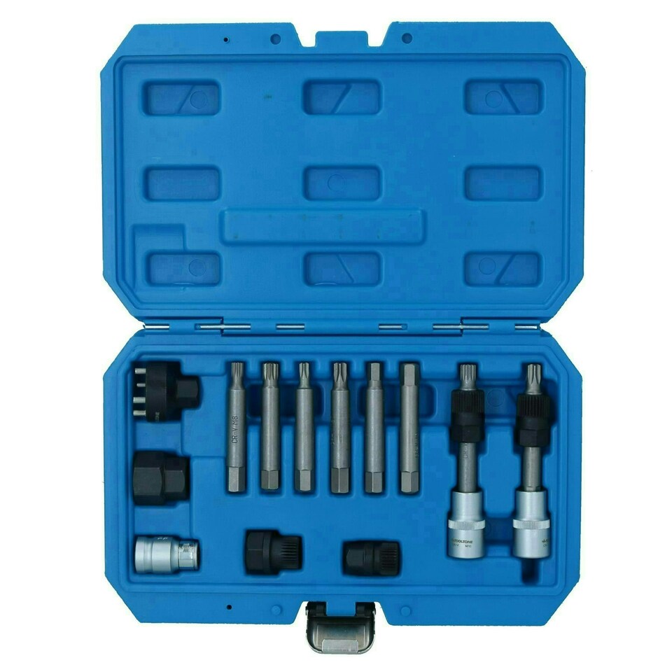 image 1 of Alternator tool set / repair / removal / pulley / BOSCH 13pc kit AT169