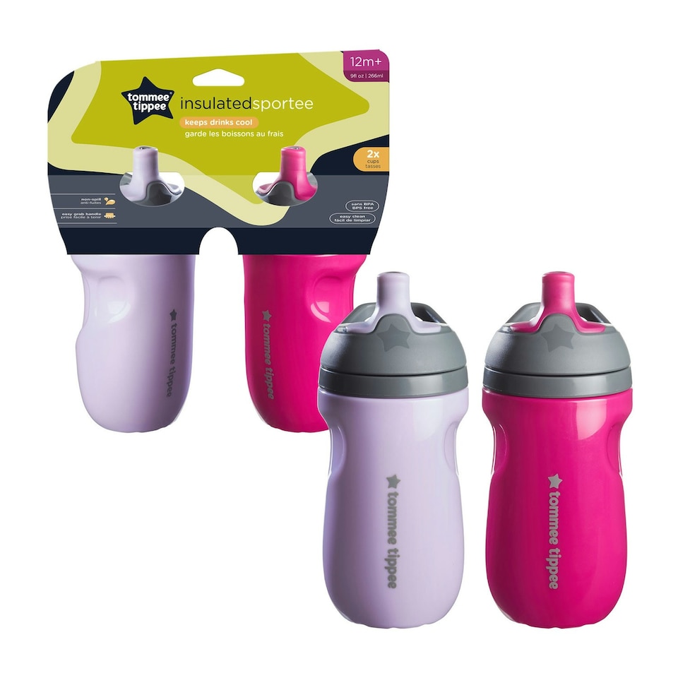 image 1 of Tommee Tippee Insulated Sportee Water Bottle for Toddlers