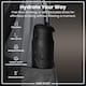 image 2 of BIL Rugby x Sports Leak Proof Water Bottle, Vacuum Insulated, 750ml (24oz) | Black | BIL Lions | One Size