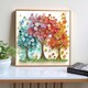 image 2 of Floral Trees Diamond Painting Kit