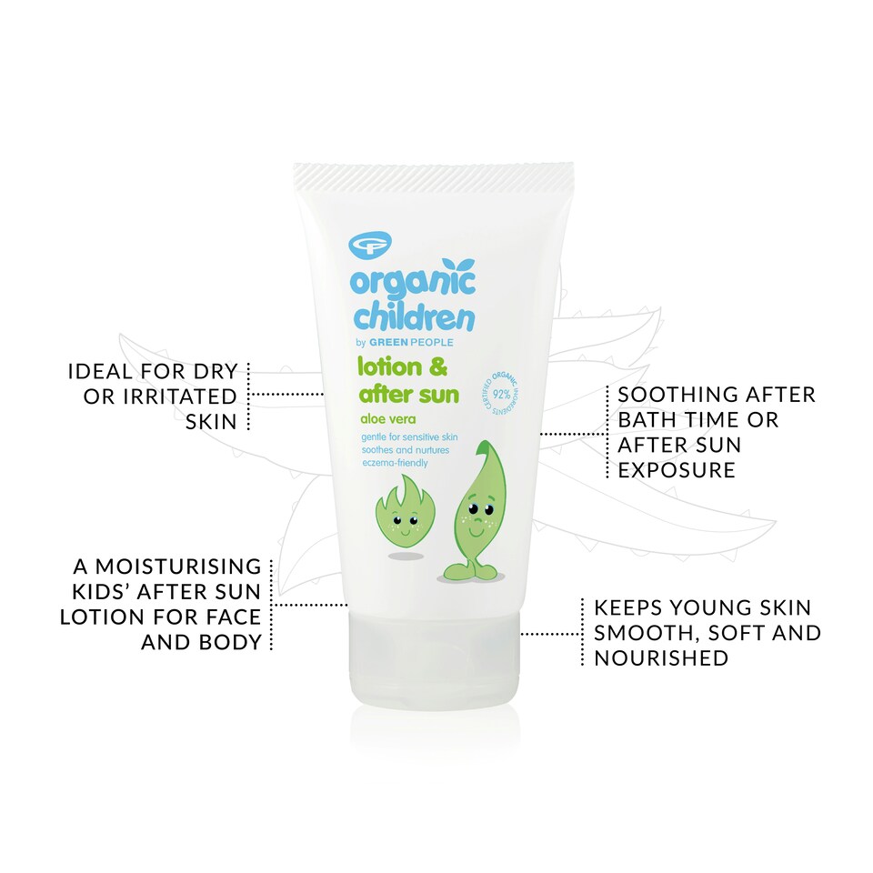 image 1 of Green People Aloe Vera After Sun Lotion Kids 150ml
