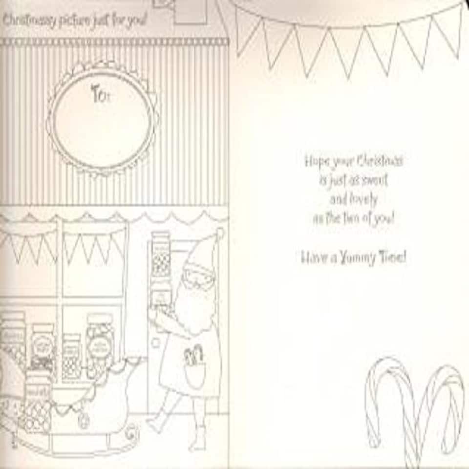 image 1 of Grandma and Grandad at Christmas, Christmas Greetings Card