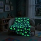 image 3 of Glow in the Dark Dinosaur Blanket Kids Dinosaur Soft Fleece Throw 100x150cm | Multi