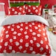 image 4 of Bedlam Santa Please Stop Here Duvet Cover Set Grey