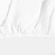 image 3 of OHS Plain Soft Microfibre 30cm Deep Fitted Bed Sheet, Single - White