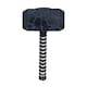 image 1 of Thor: Love And Thunder Mighty Mjolnir Costume Accessory - Black/Blue - One Size