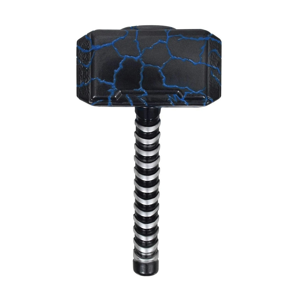 image 1 of Thor: Love And Thunder Mighty Mjolnir Costume Accessory - Black/Blue - One Size
