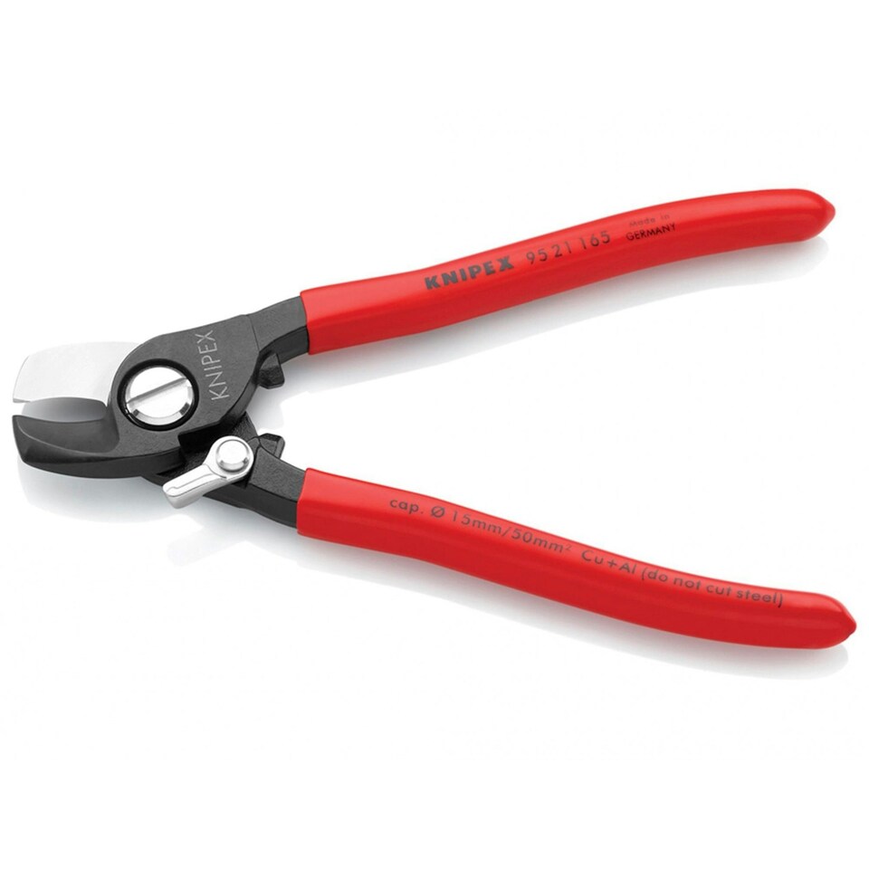 image 1 of Knipex 95 Series Cable Shears - Multi Colour - Return Spring PVC Grip