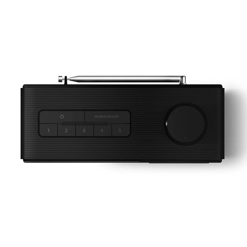 image 1 of Philips TAR5600 DAB/FM Bluetooth Portable Clock Radio | Black