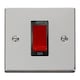 image 1 of SE HOME Polished Chrome 1 Gang Size 45A Switch | Chrome | Polished Chrome