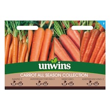 Carrot All Season Collection Pack | Multi | Orange | Seeds | 1