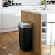image 4 of Dihl 50L Sensor Bin Black / Chrome Black | 50