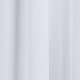 image 3 of Pair of Crystal White Plain Voile Panels 274 cm (108 inch) Rod Pocket Panels for Bedroom and Living Room