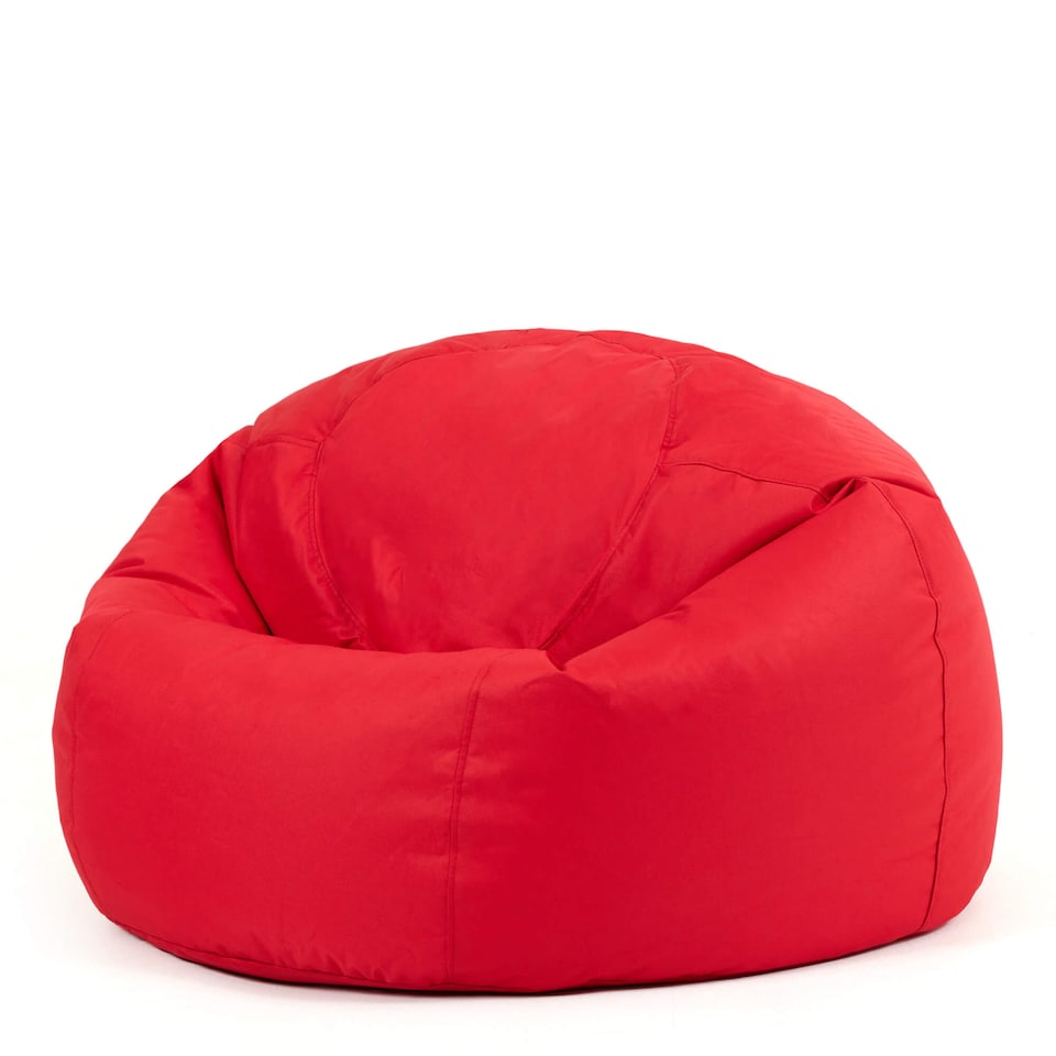 image 1 of Adult Classic Beanbag Outdoor Waterproof Bean bags Ready Filled - Red | Red | Red | 1