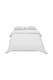 image 1 of Living and Home 3Pcs Bedding Solid Duvet Cover with 2 Pillowcase Set,White | White | King