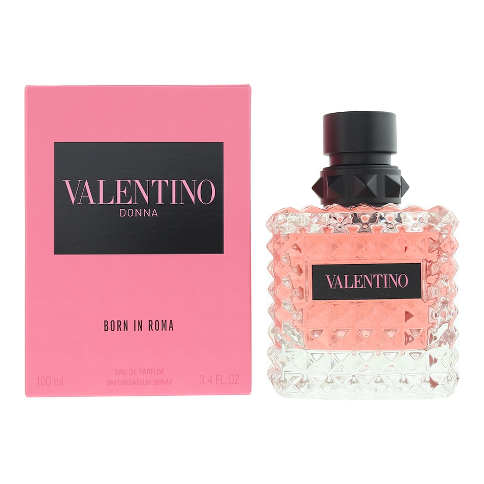 image 1 of Valentino Born In Roma Donna Eau De Parfum 100ml Spray for Her | Pink | Multi | 100ml