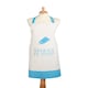 image 1 of KitchenCraft Apron Blue Lyrics Cotton | Blue
