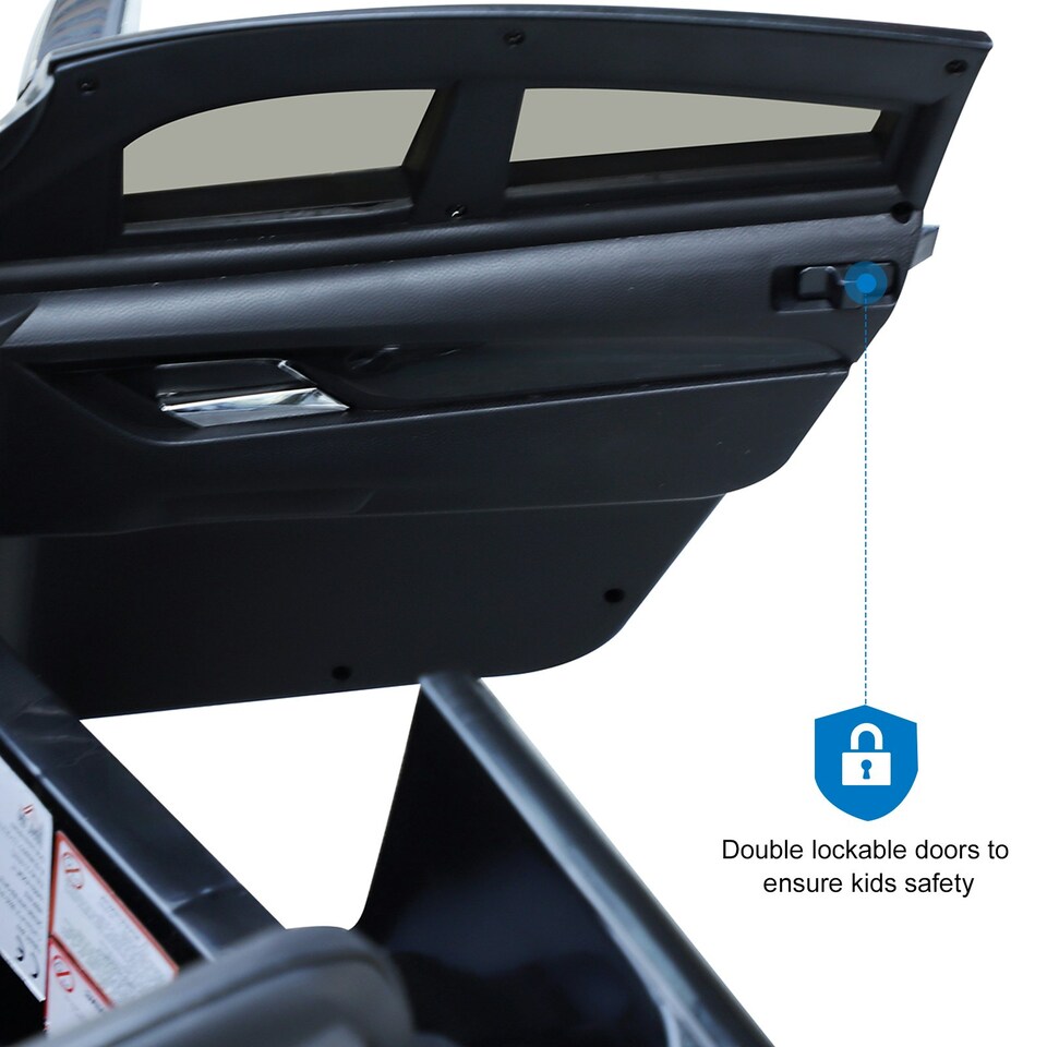 image 1 of HOMCOM Kids Ride On Car Licensed BMW 6GT 6V Electric Battery Powered Vehicle