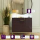 image 2 of Frank Olsen Lyra Tall sideboard Purple | Purple