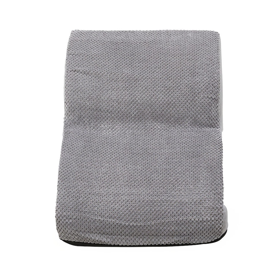 image 1 of Living and Home Non-Slip Pet Steps with Removable Washable Cover for Cats & Dogs | Grey | Grey | 1