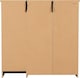 image 7 of Nevada 5 Drawer Low Wardrobe - L46 x W117 x H115 cm - Grey Gloss/Light Oak Effect Veneer