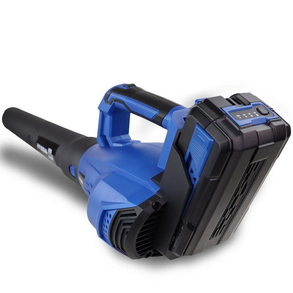 image 1 of Hyundai 40V Cordless Leaf Blower, 132mph Air Speed, Lightweight, Li-Ion Battery Powered Garden Blower | HYB40LI