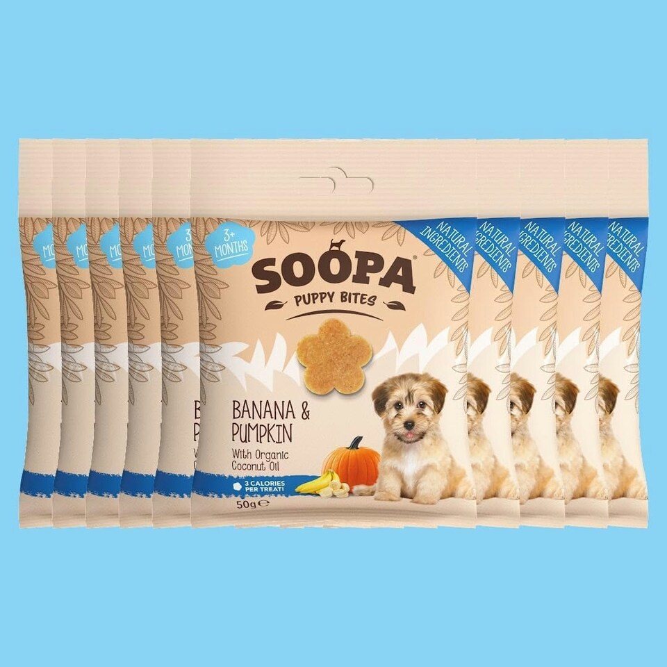 image 1 of Soopa Pack Puppy Bites - Healthy Vegan for Dogs, white