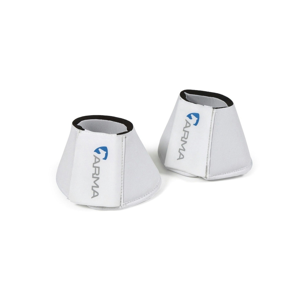 ARMA Neoprene Horse Overreach Boots - White - X Full