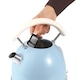 image 3 of Ariete ARPK41 Retro Style Dome Kettle and 4 Slice Toaster Set, Vintage Design, Blue, Stainless Steel