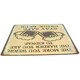 image 3 of Hanging 'More You Weigh Harder To Kidnap' Metal Sign PrePunched Holes 25x33