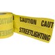 image 1 of Pegdev Detectable Underground Tape Street Lighting 150mm Yellow 60M