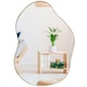 image 1 of COSTWAY Irregular Wall Mirror Decorative Vanity Mirror