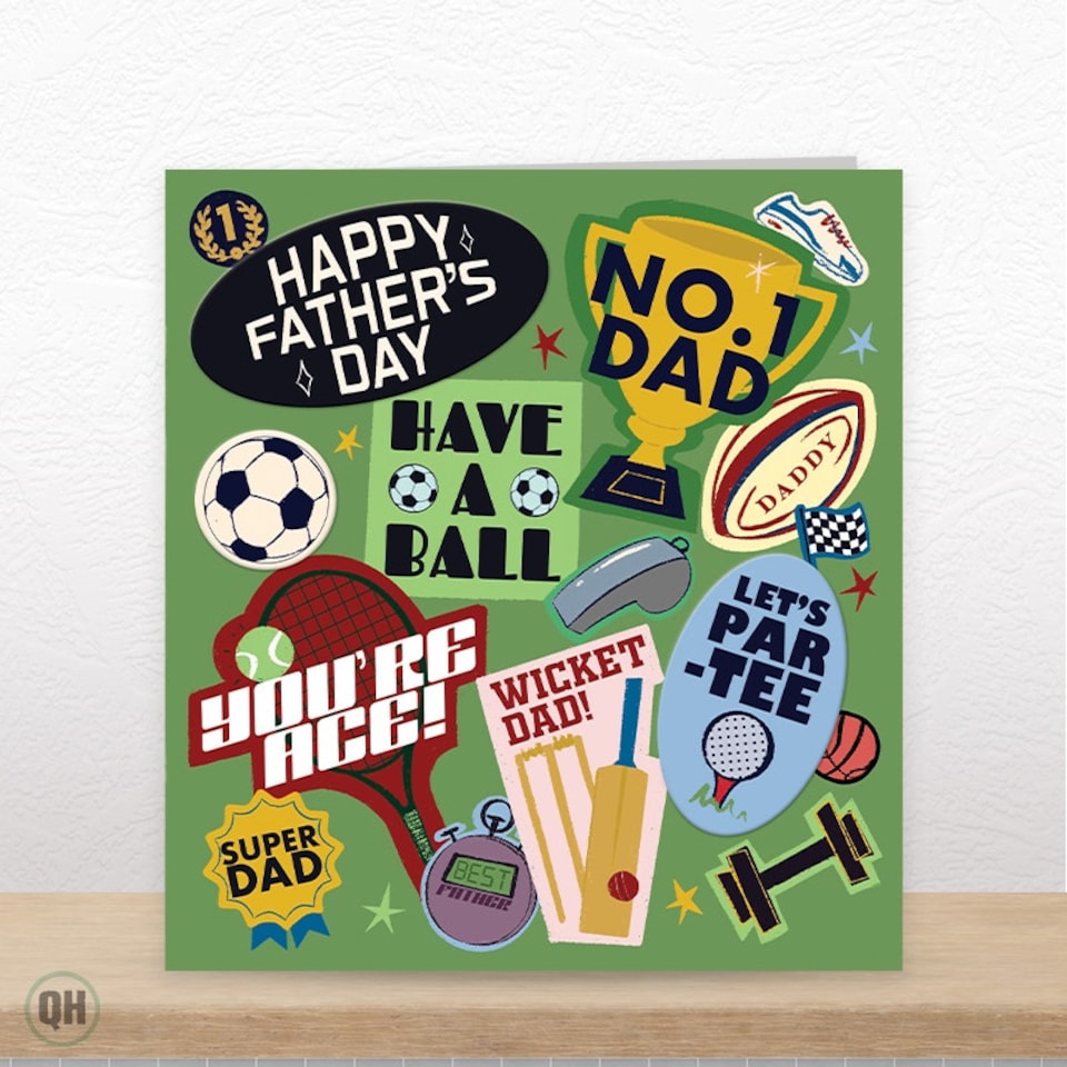 image 1 of Happy Father's Day Number 1 Dad Father's Day Card