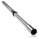 image 1 of SPARES2GO Adjustable Telescopic Rod Pipe Compatible with MacAllister MWDV-16 16L MWDV-20 20L Vacuum Cleaner (35mm) Silver