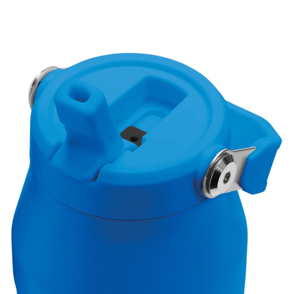 image 1 of IceFlow Bottle Flip Straw 1.06L Water Bottle | Blue | Blue | 1