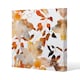 image 1 of Flowers in Autumn Colours (Canvas Print) 101 x 101 x 4cm