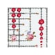 image 1 of Roses & Chains Splash Back | White