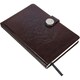 image 4 of Harry Potter Premium Hogwarts Crest A5 Notebook - Brown/White - One Size