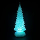 image 3 of 27cm Snowtime Christmas Water Spinner Colour Changing Glitter Christmas Tree  Dual Powered
